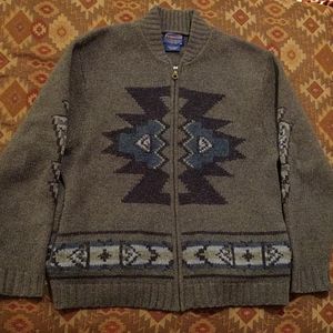 Pendleton southwest wool sweater